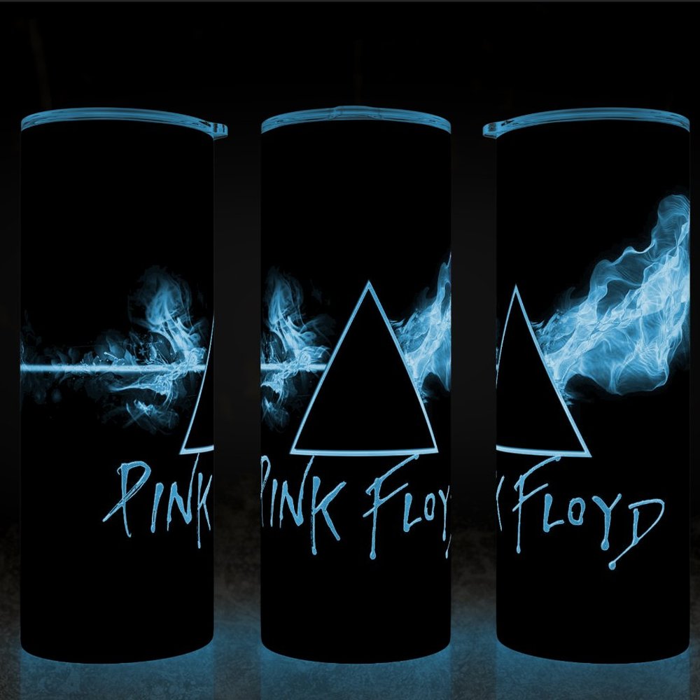 Pink Floyd Glow In the Dark Darkside of the Moon Tumbler 20oz